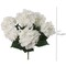20" Hydrangea Bush - 7 Silk Flowers with Lifelike Leaves, Artificial Greenery, Perfect for Home, Office & Wedding Décor - Spring & Year-Round Accent, Floral Home by Artificial Flowers